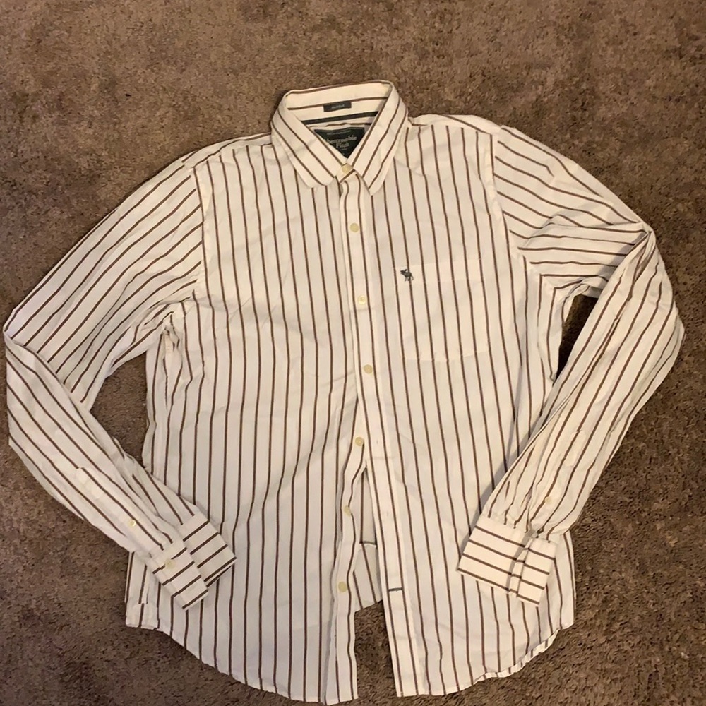 Abercrombie & Fitch Long Sleeve Button Down Shirt